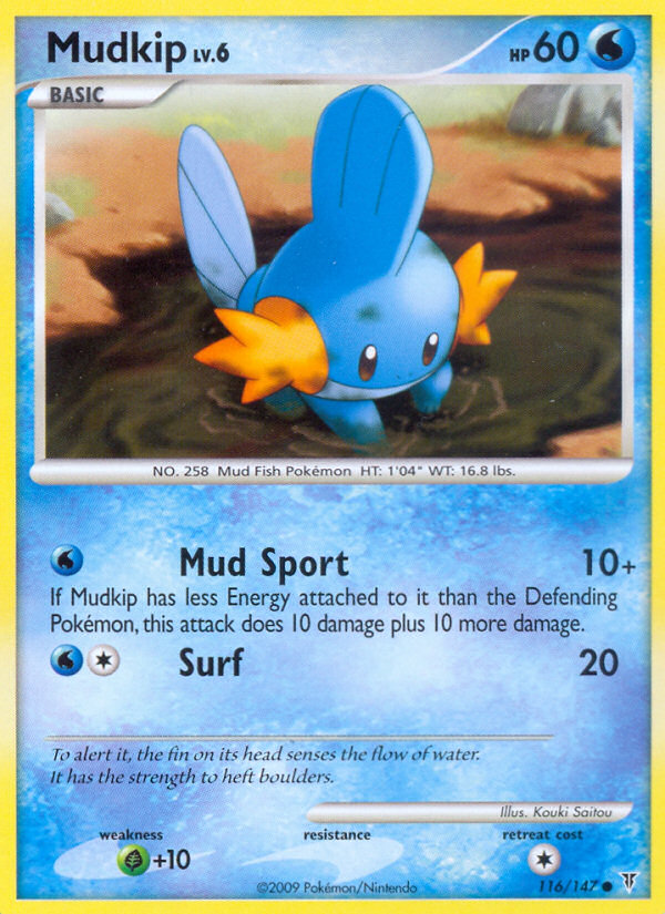 Mudkip (116/147) [Platinum: Supreme Victors] | Dumpster Cat Games