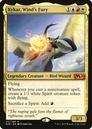 Kykar, Wind's Fury [Core Set 2020 Promos] | Dumpster Cat Games