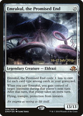 Emrakul, the Promised End [Eldritch Moon Promos] | Dumpster Cat Games