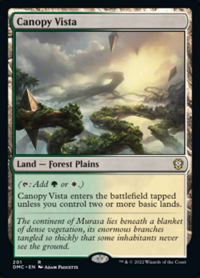 Canopy Vista [Dominaria United Commander] | Dumpster Cat Games