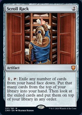 Scroll Rack [Commander Legends] | Dumpster Cat Games