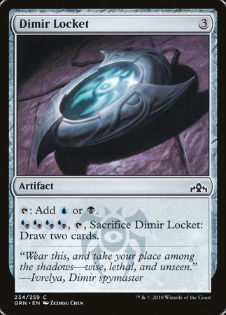 Dimir Locket [Guilds of Ravnica] | Dumpster Cat Games