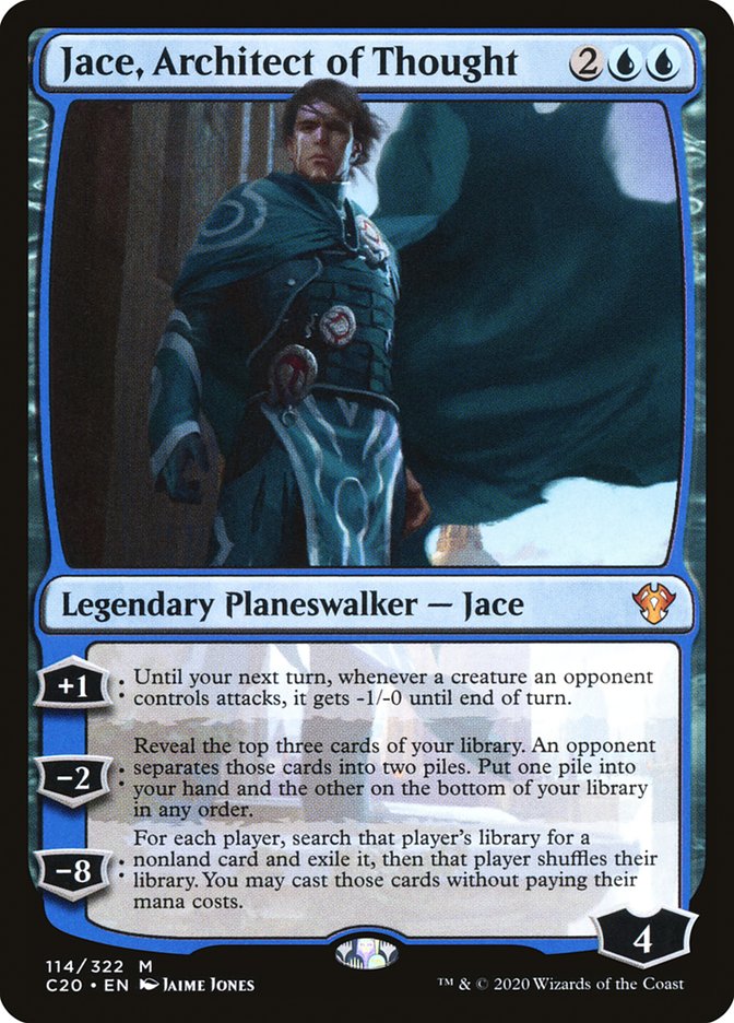 Jace, Architect of Thought [Commander 2020] | Dumpster Cat Games