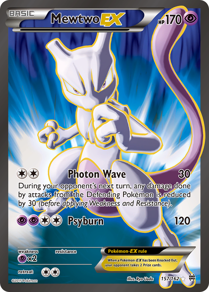 Mewtwo EX (157/162) [XY: BREAKthrough] | Dumpster Cat Games