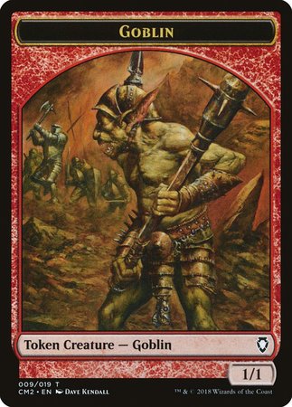 Goblin Token [Commander Anthology Volume II Tokens] | Dumpster Cat Games