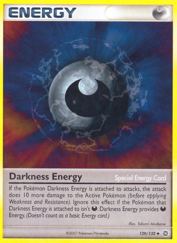 Darkness Energy (129/132) [Diamond & Pearl: Secret Wonders] | Dumpster Cat Games