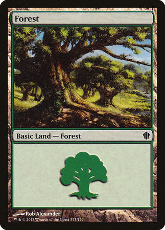 Forest (353) [Commander 2013] | Dumpster Cat Games