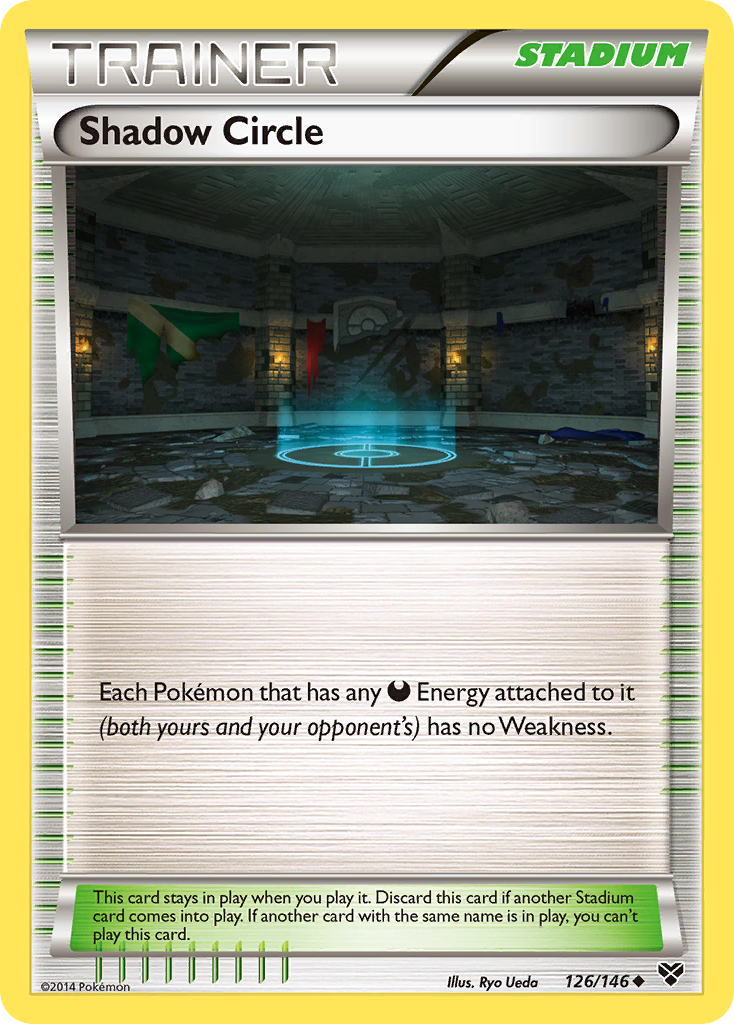 Shadow Circle (126/146) [XY: Base Set] | Dumpster Cat Games