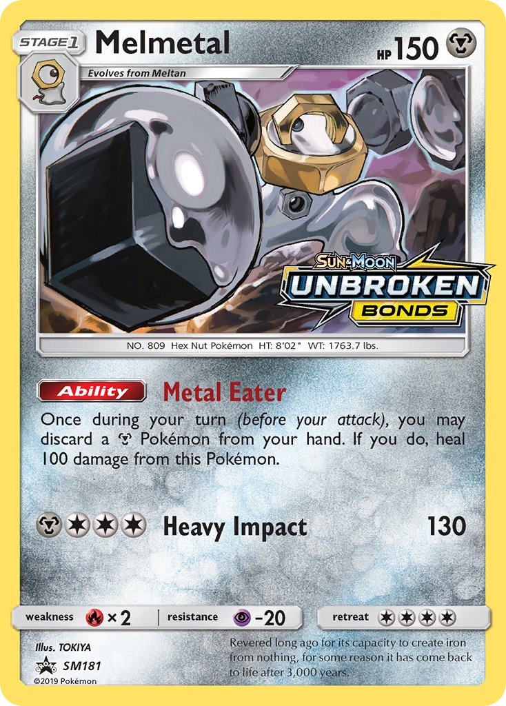 Melmetal (SM181) [Sun & Moon: Black Star Promos] | Dumpster Cat Games