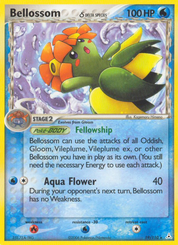 Bellossom (19/110) (Delta Species) [EX: Holon Phantoms] | Dumpster Cat Games