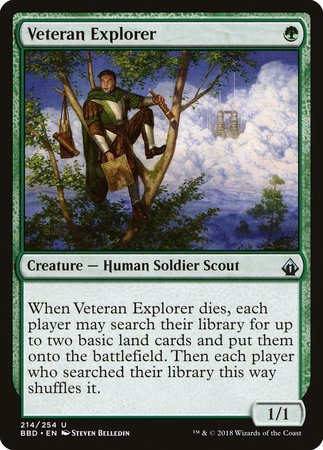 Veteran Explorer [Battlebond] | Dumpster Cat Games