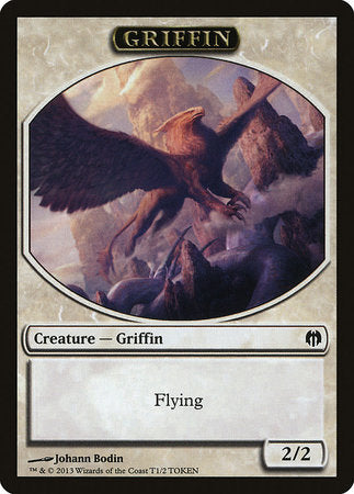 Griffin Token [Duel Decks: Heroes vs. Monsters Tokens] | Dumpster Cat Games