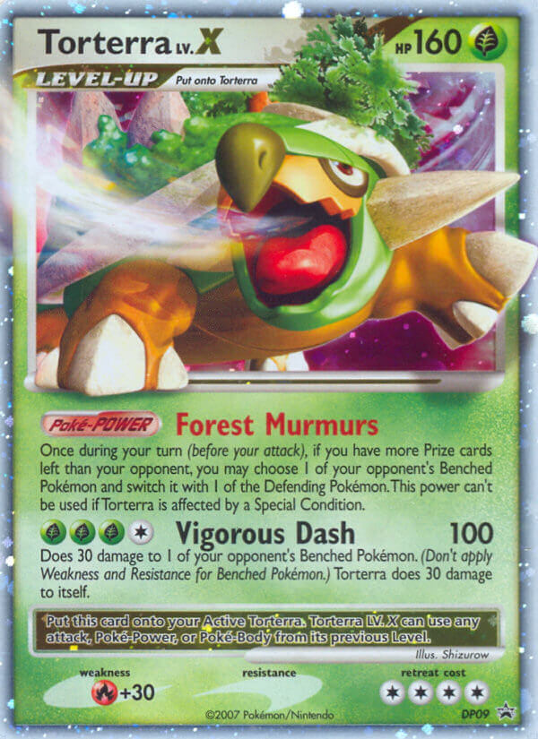 Torterra LV.X (DP09) [Diamond & Pearl: Black Star Promos] | Dumpster Cat Games