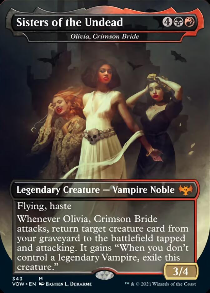 Olivia, Crimson Bride - Sisters of the Undead [Innistrad: Crimson Vow] | Dumpster Cat Games