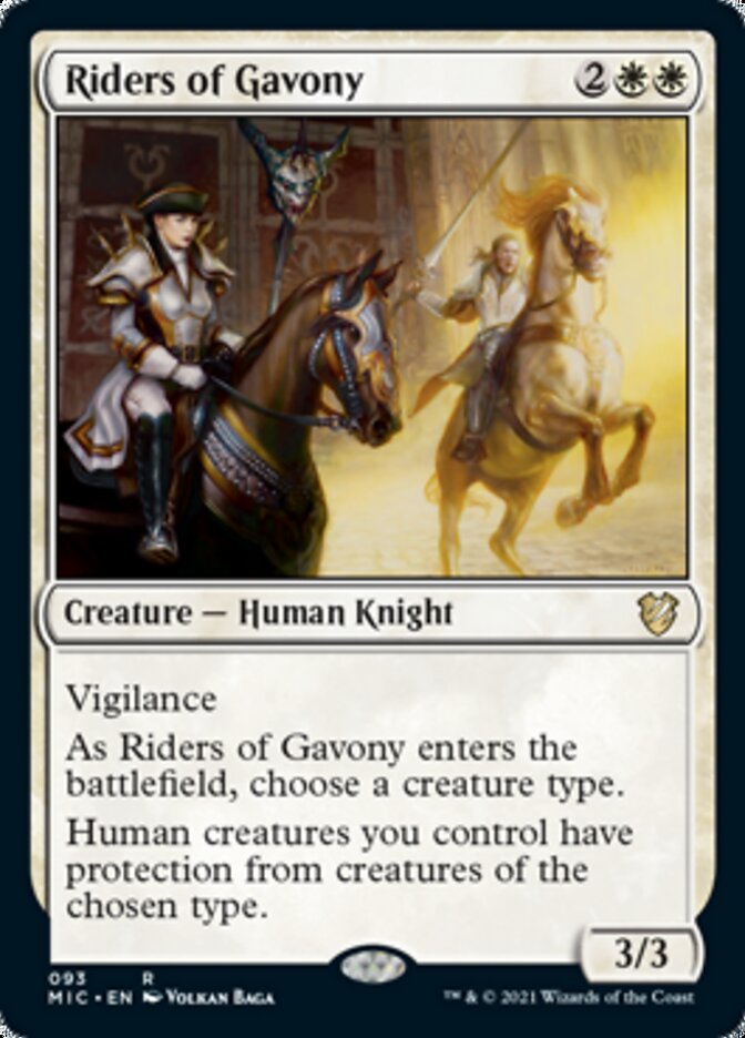 Riders of Gavony [Innistrad: Midnight Hunt Commander] | Dumpster Cat Games