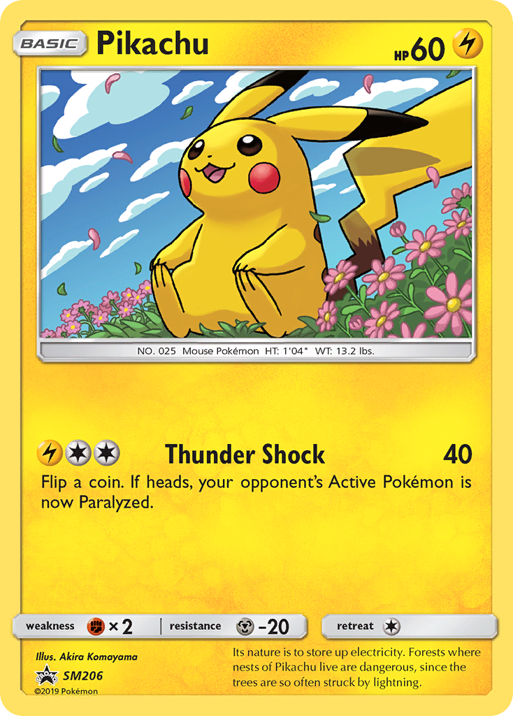 Pikachu (SM206) [Sun & Moon: Black Star Promos] | Dumpster Cat Games