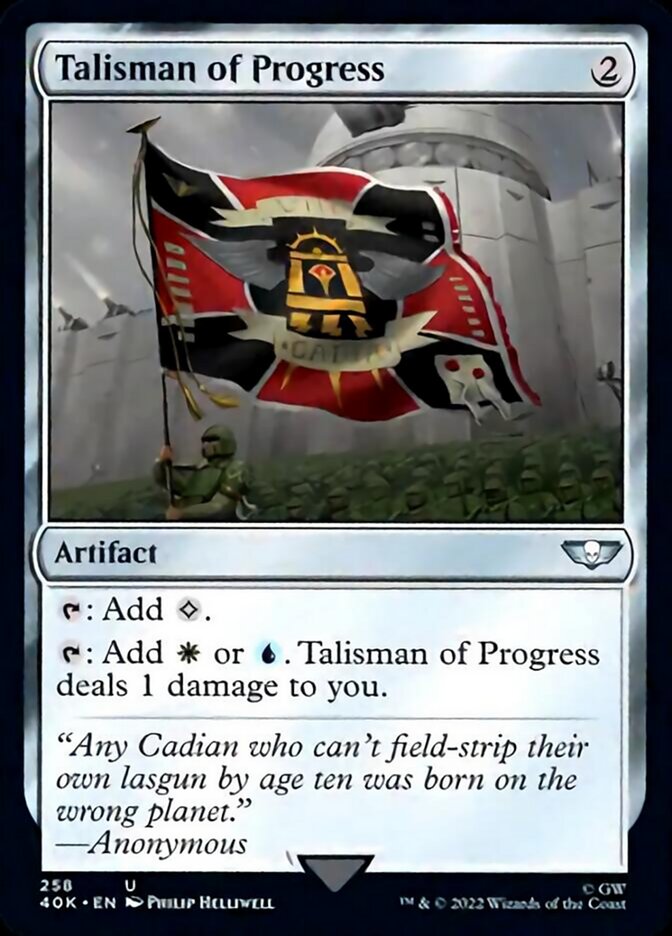 Talisman of Progress [Universes Beyond: Warhammer 40,000] | Dumpster Cat Games