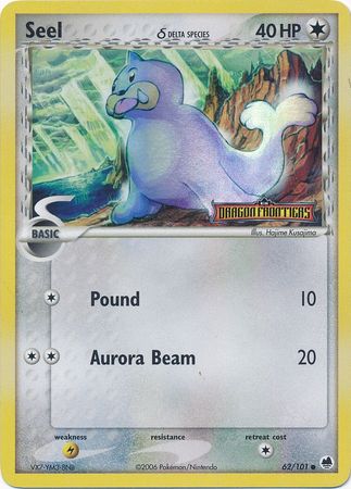 Seel (62/101) (Delta Species) (Stamped) [EX: Dragon Frontiers] | Dumpster Cat Games