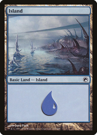 Island (237) [Scars of Mirrodin] | Dumpster Cat Games