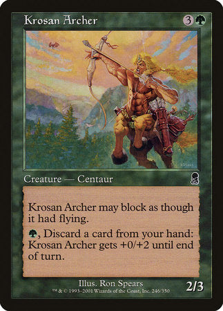 Krosan Archer [Odyssey] | Dumpster Cat Games