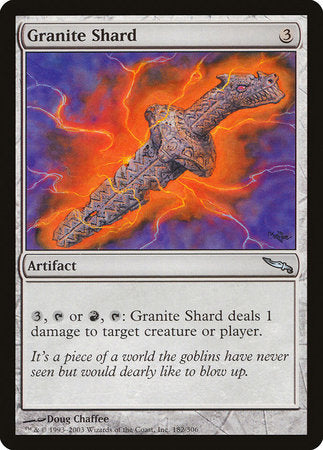 Granite Shard [Mirrodin] | Dumpster Cat Games