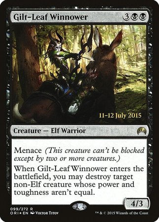 Gilt-Leaf Winnower [Magic Origins Promos] | Dumpster Cat Games