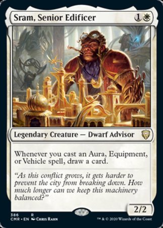 Sram, Senior Edificer [Commander Legends] | Dumpster Cat Games