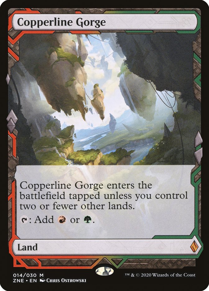 Copperline Gorge [Zendikar Rising Expeditions] | Dumpster Cat Games