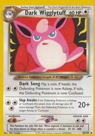 Dark Wigglytuff (40/105) [Neo Destiny Unlimited] | Dumpster Cat Games