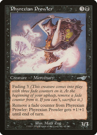 Phyrexian Prowler [Nemesis] | Dumpster Cat Games