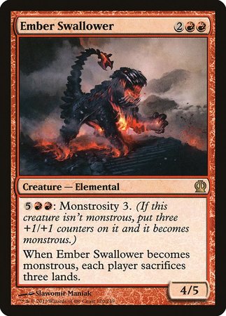 Ember Swallower [Theros] | Dumpster Cat Games