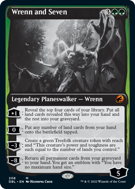 Wrenn and Seven [Innistrad: Double Feature] | Dumpster Cat Games