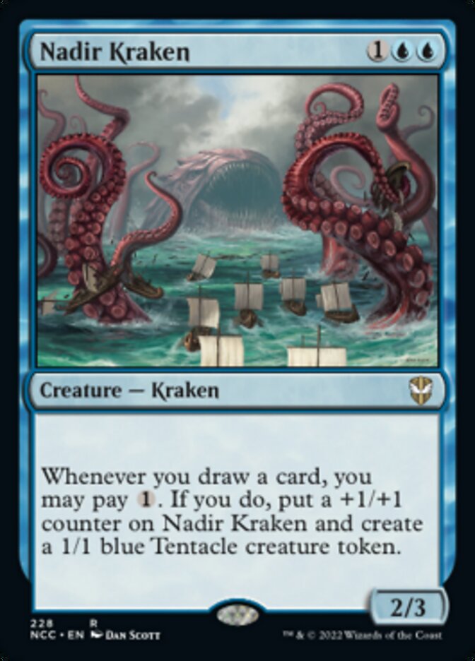 Nadir Kraken [Streets of New Capenna Commander] | Dumpster Cat Games