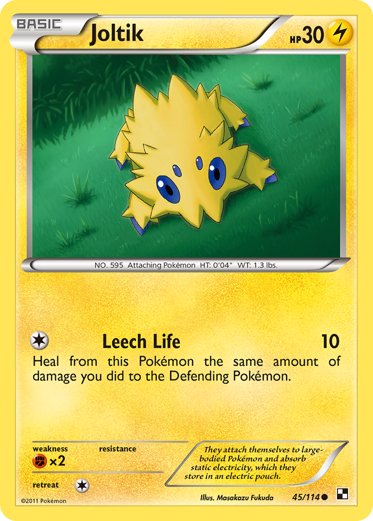 Joltik (45/114) [Black & White: Base Set] | Dumpster Cat Games