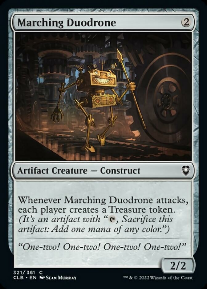 Marching Duodrone [Commander Legends: Battle for Baldur's Gate] | Dumpster Cat Games