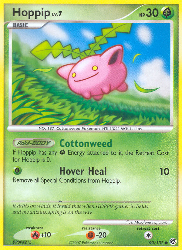 Hoppip (90/132) [Diamond & Pearl: Secret Wonders] | Dumpster Cat Games