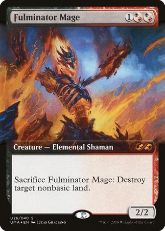 Fulminator Mage [Ultimate Box Topper] | Dumpster Cat Games