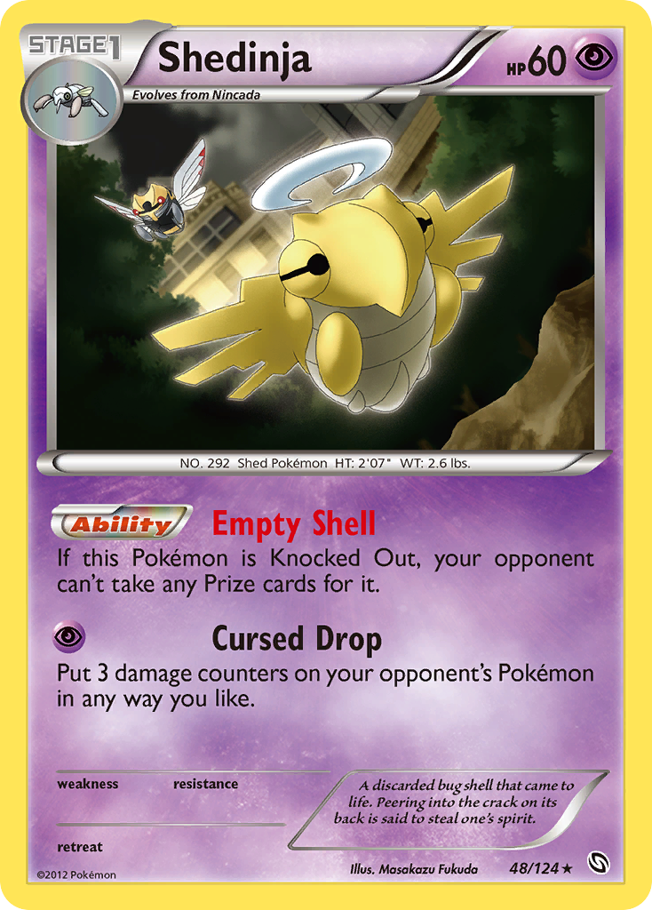 Shedinja (48/124) [Black & White: Dragons Exalted] | Dumpster Cat Games