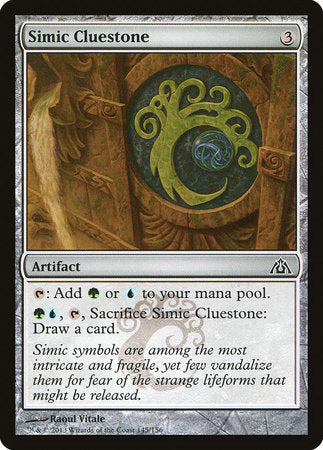 Simic Cluestone [Dragon's Maze] | Dumpster Cat Games