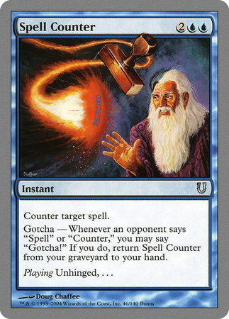 Spell Counter [Unhinged] | Dumpster Cat Games