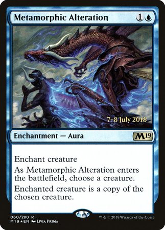 Metamorphic Alteration [Core Set 2019 Promos] | Dumpster Cat Games