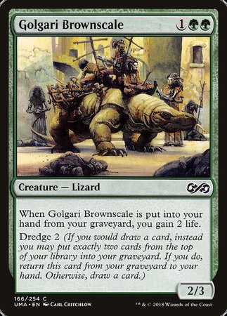 Golgari Brownscale [Ultimate Masters] | Dumpster Cat Games