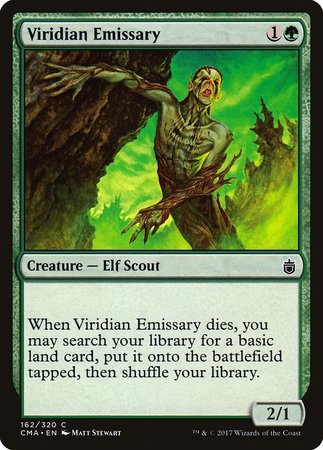 Viridian Emissary [Commander Anthology] | Dumpster Cat Games