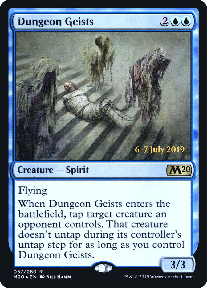 Dungeon Geists  [Core Set 2020 Prerelease Promos] | Dumpster Cat Games