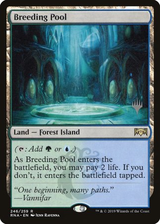 Breeding Pool [Ravnica Allegiance Promos] | Dumpster Cat Games