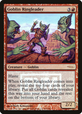 Goblin Ringleader [Friday Night Magic 2007] | Dumpster Cat Games