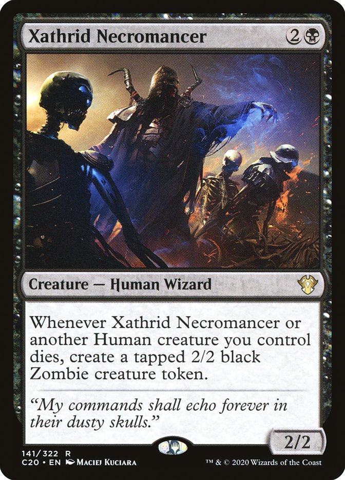 Xathrid Necromancer [Commander 2020] | Dumpster Cat Games