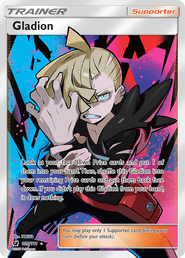 Gladion (109/111) [Sun & Moon: Crimson Invasion] | Dumpster Cat Games