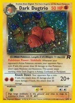 Dark Dugtrio (6/82) [Team Rocket Unlimited] | Dumpster Cat Games