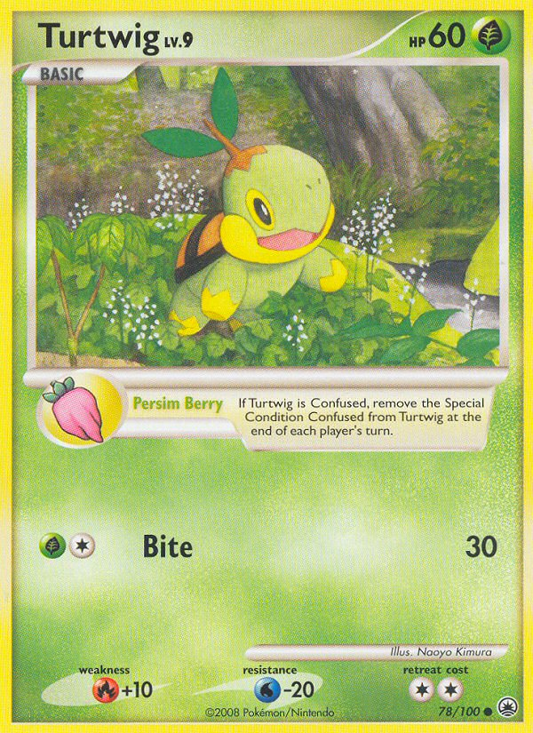 Turtwig (78/100) [Diamond & Pearl: Majestic Dawn] | Dumpster Cat Games